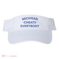 Michigan Cheats Everybody Visor thumb 0