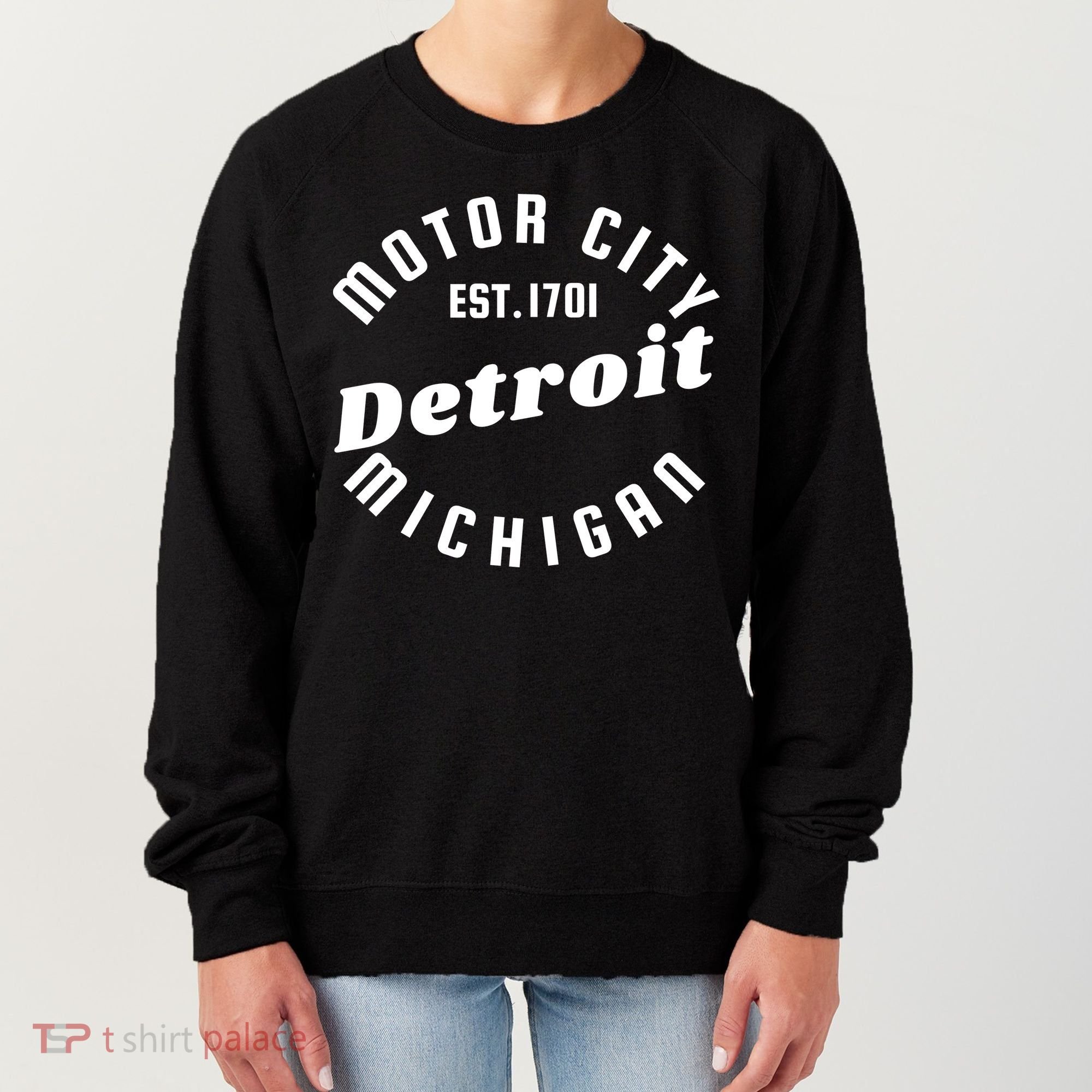 Motor City Est 1701 Detroit Michigan Women's Sweatshirt