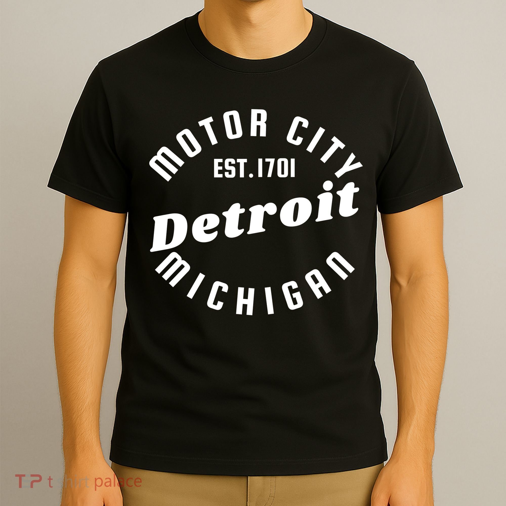 Motor City Est 1701 Detroit Michigan T-Shirt
