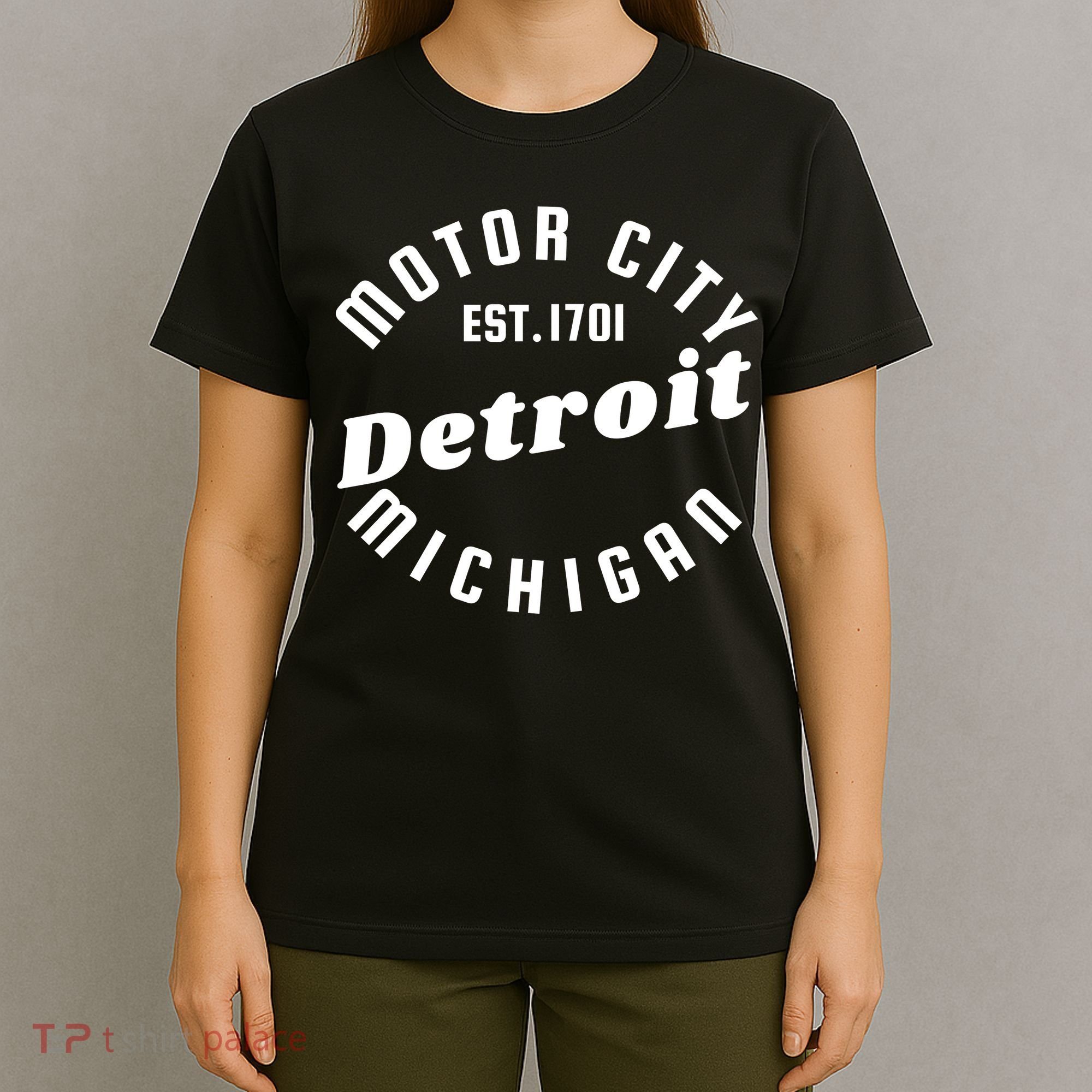 Motor City Est 1701 Detroit Michigan T-Shirt