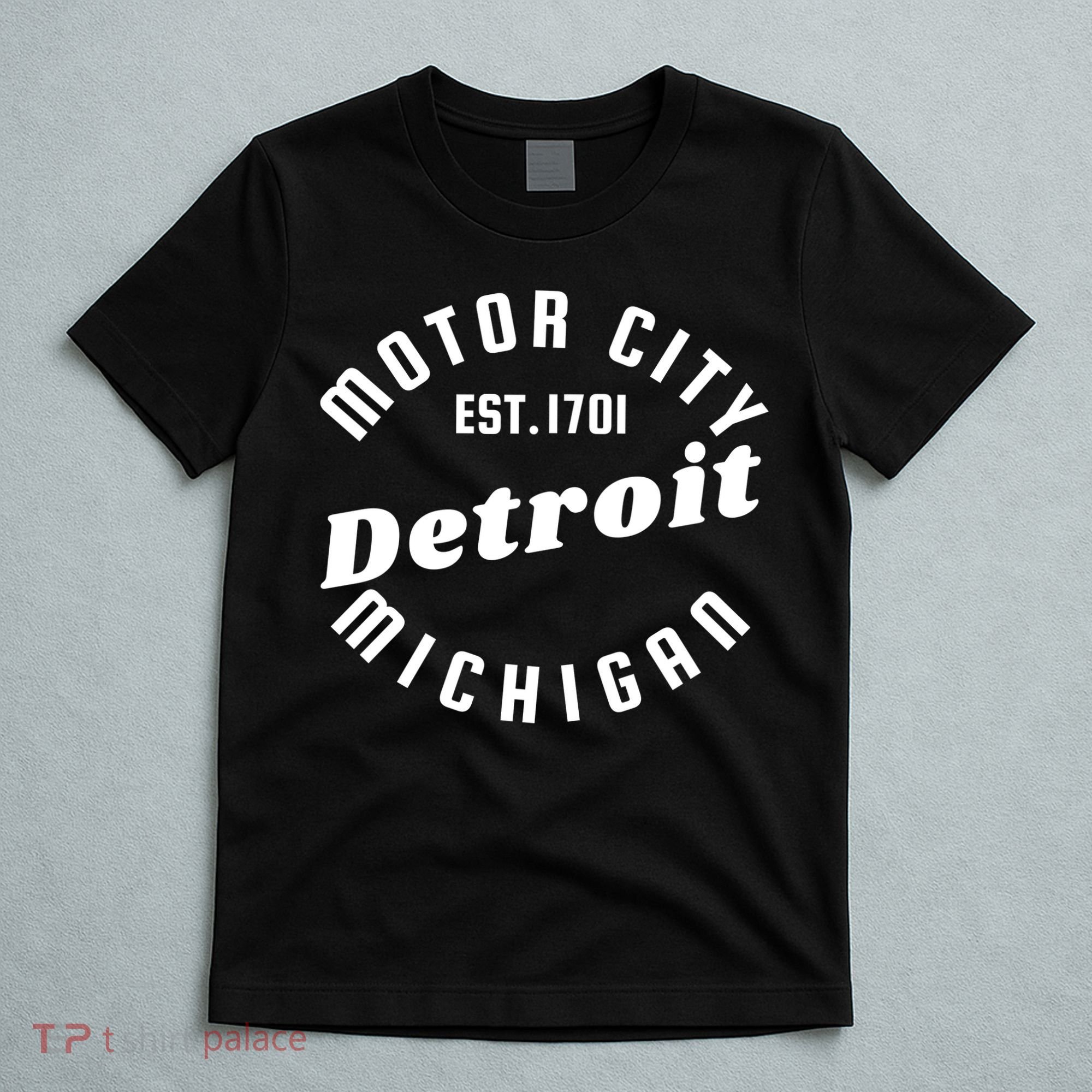 Motor City Est 1701 Detroit Michigan T-Shirt