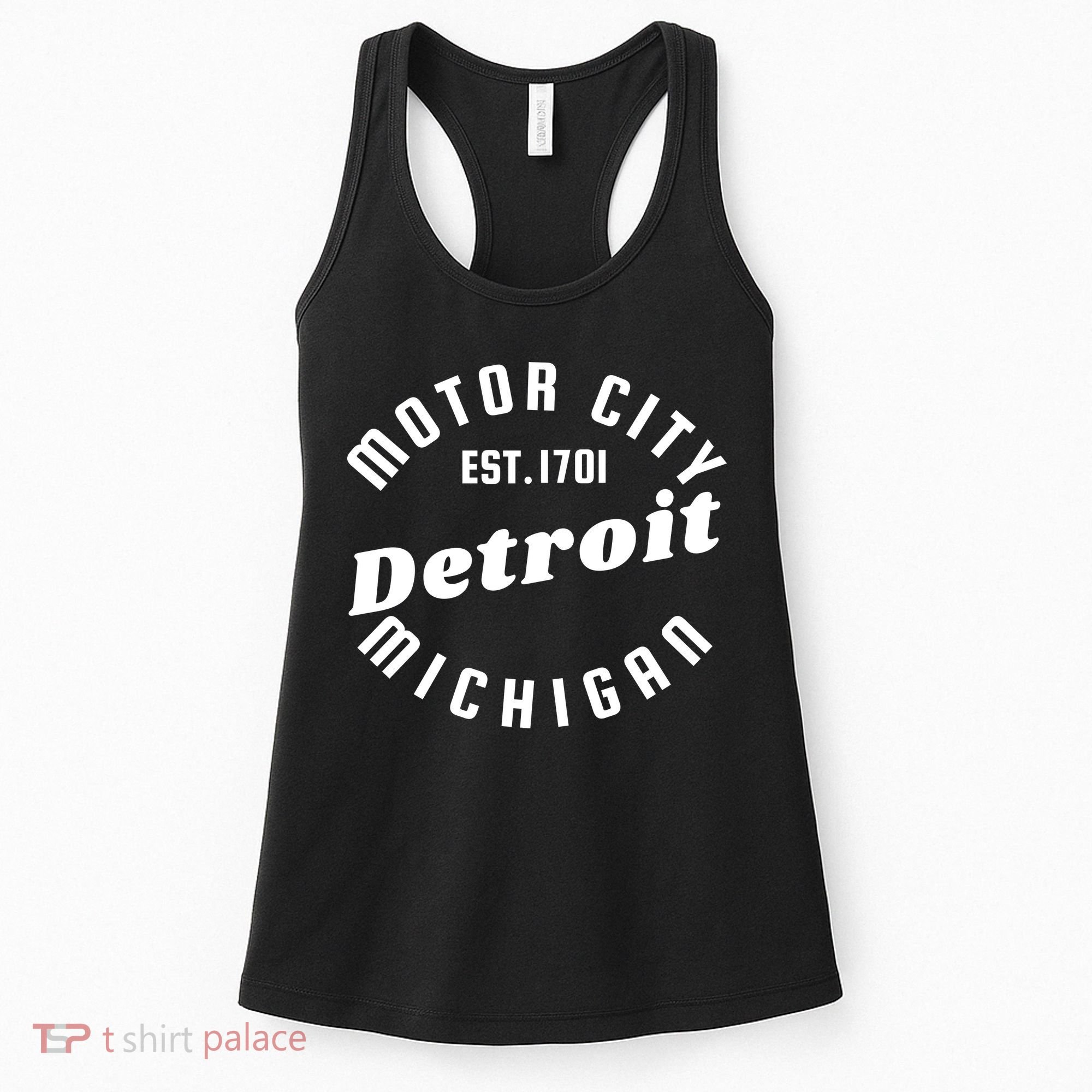Motor City Est 1701 Detroit Michigan Women's Tank Top