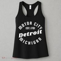 Motor City Est 1701 Detroit Michigan Women's Tank Top thumb 3
