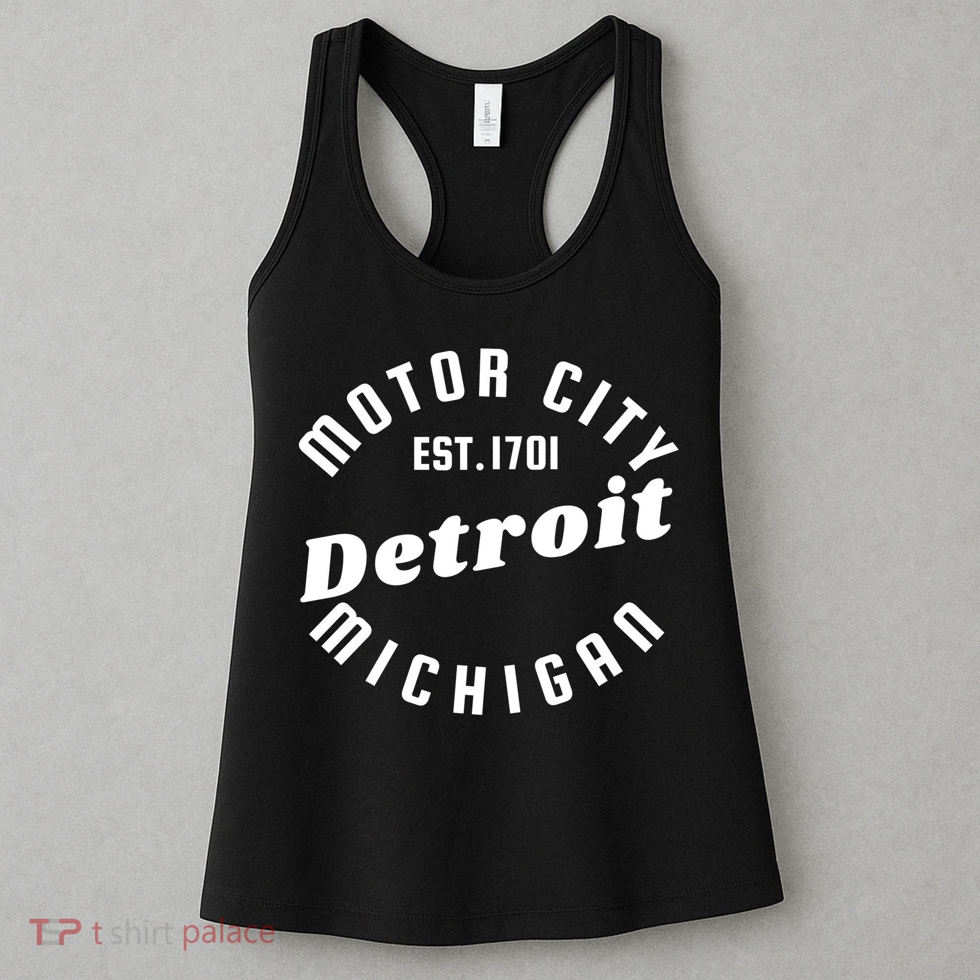 Motor City Est 1701 Detroit Michigan Women's Tank Top