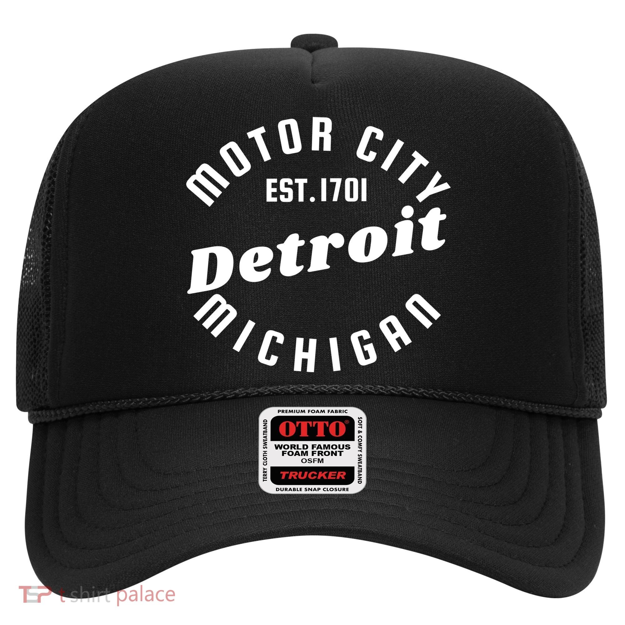 Motor City Est 1701 Detroit Michigan Hat
