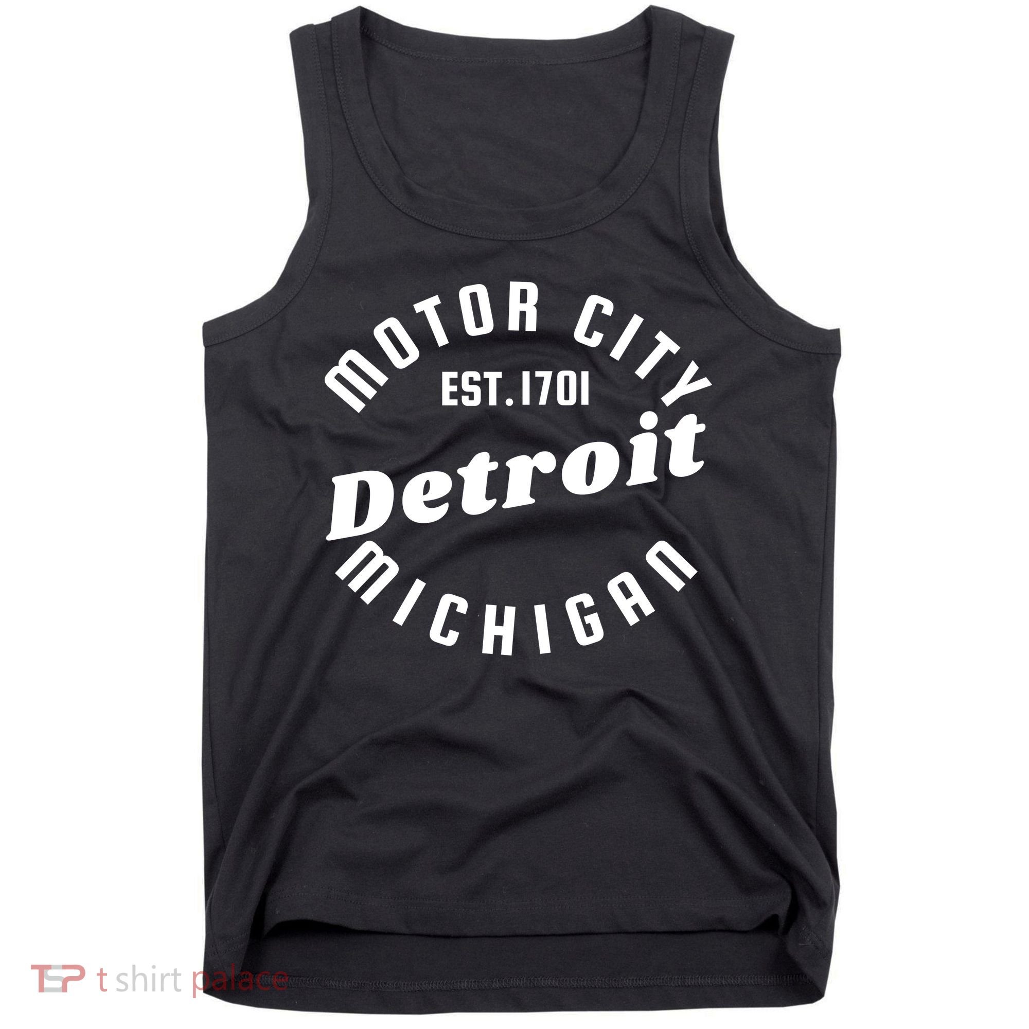 Motor City Est 1701 Detroit Michigan Tank Top