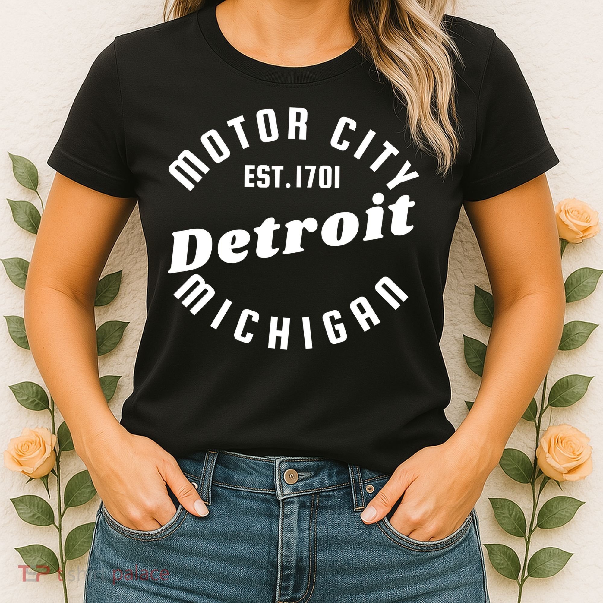 Motor City Est 1701 Detroit Michigan Women's T-Shirt