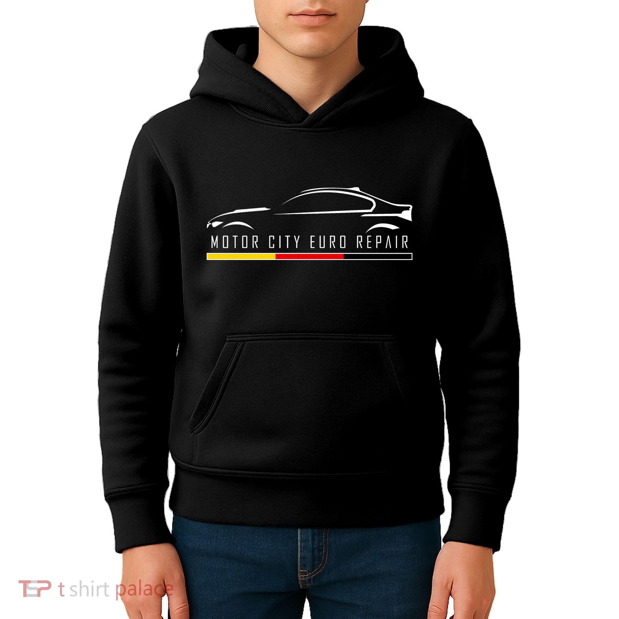 Motor City Euro Repair Kids Hoodie