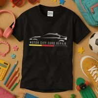 Motor City Euro Repair Kids T-Shirt thumb 3