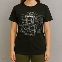 Mechanics Car Engine Pieces Cars Lovers Muscle Cars T-Shirt thumb 4