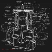 Mechanics Car Engine Pieces Cars Lovers Muscle Cars T-Shirt thumb 7