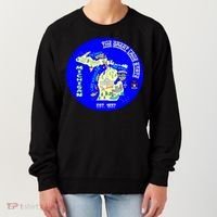 Michigan Circle Emblem The Great Lake State Women's Sweatshirt thumb 0