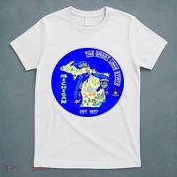 Michigan Circle Emblem The Great Lake State T-Shirt thumb 5