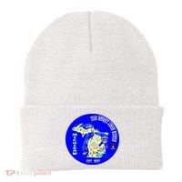 Michigan Circle Emblem The Great Lake State Beanie thumb 0