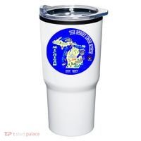 Michigan Circle Emblem The Great Lake State Tumbler thumb 0