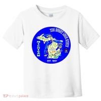 Michigan Circle Emblem The Great Lake State Toddler T-Shirt thumb 0
