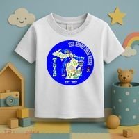 Michigan Circle Emblem The Great Lake State Toddler T-Shirt thumb 3