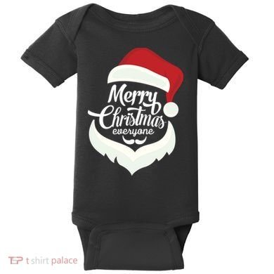 Merry Christmas Everyone Baby Bodysuit