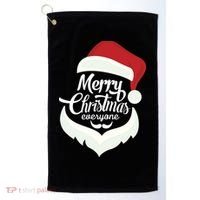 Merry Christmas Everyone Golf Towel thumb 0