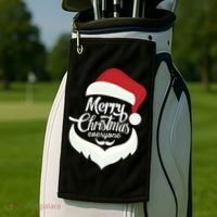Merry Christmas Everyone Golf Towel thumb 2