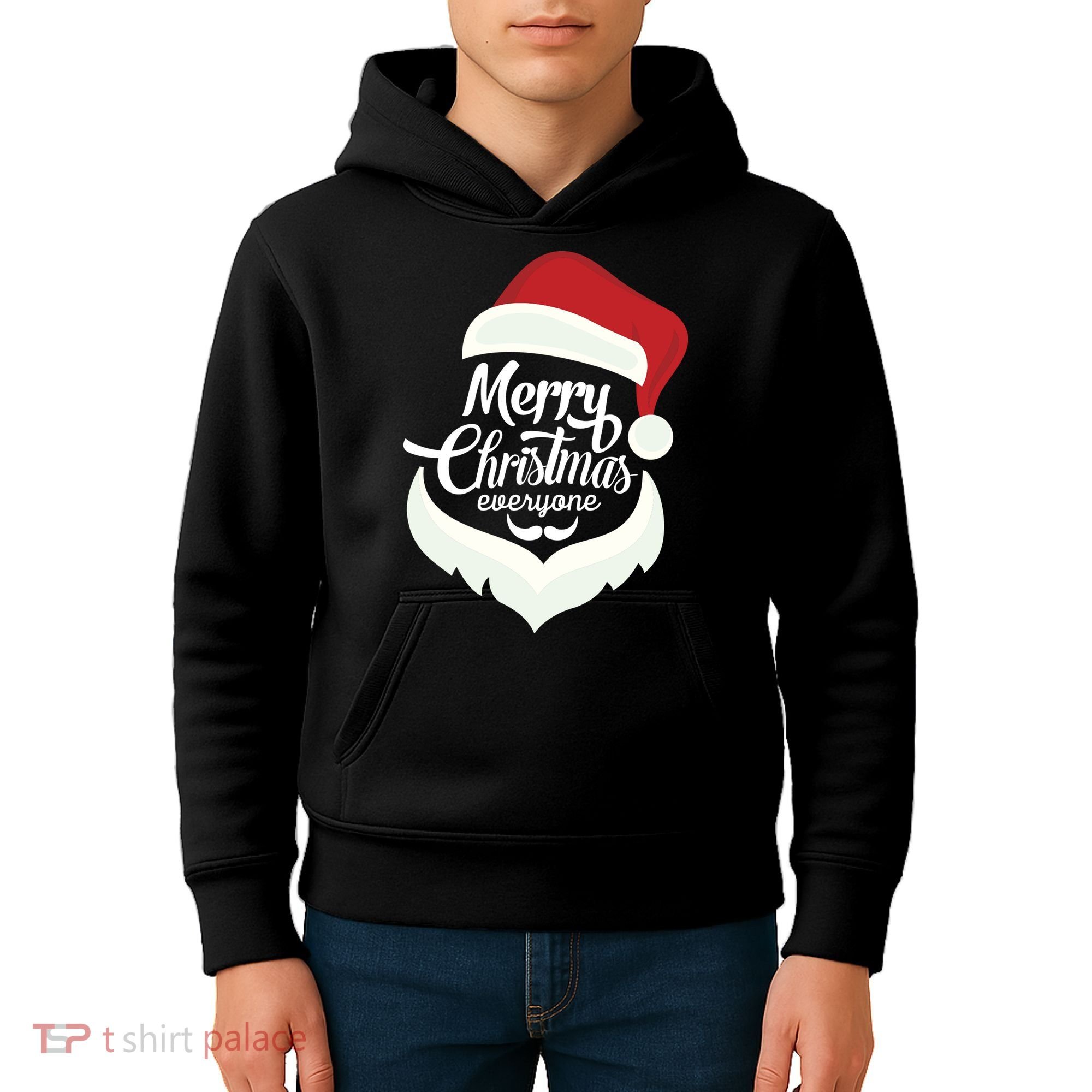 Merry Christmas Everyone Kids Hoodie