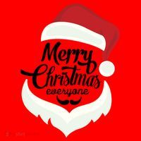 Merry Christmas Everyone Santa Hat thumb 1