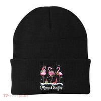Merry Christmas Flamingo Beanie thumb 0