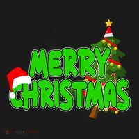 Merry Christmas Festive Holiday Backpack thumb 2