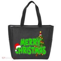 Merry Christmas Festive Holiday Tote Bag thumb 0