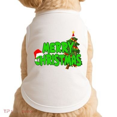 Merry Christmas Festive Holiday Doggie Tank
