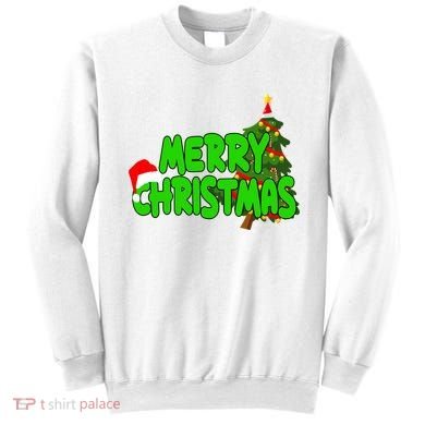 Merry Christmas Festive Holiday Sweatshirt