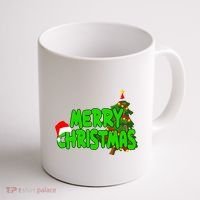 Merry Christmas Festive Holiday Coffee Mug thumb 1
