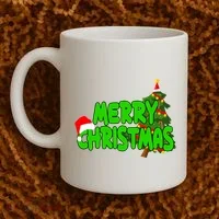 Merry Christmas Festive Holiday Coffee Mug thumb 2