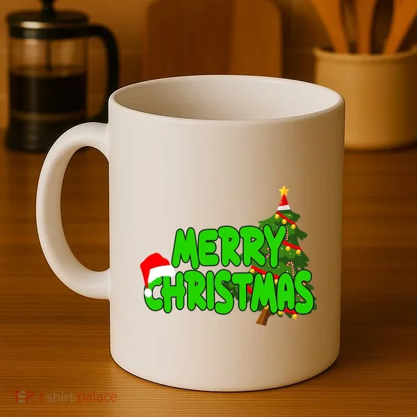 Merry Christmas Festive Holiday Coffee Mug