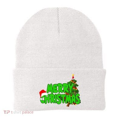 Merry Christmas Festive Holiday Beanie