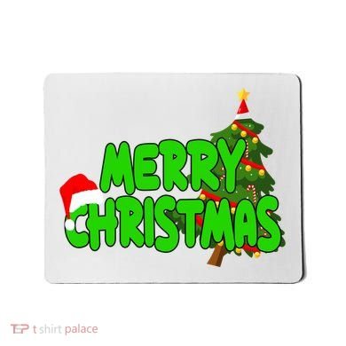 Merry Christmas Festive Holiday Mousepad