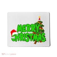 Merry Christmas Festive Holiday Mousepad thumb 0