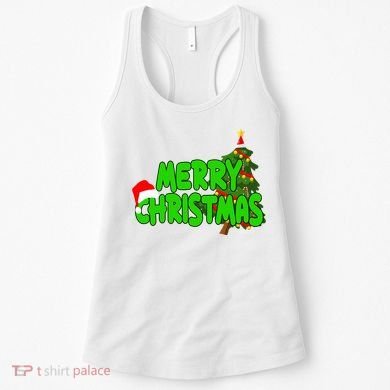 Merry Christmas Festive Holiday Women's Tank Top