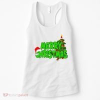 Merry Christmas Festive Holiday Women's Tank Top thumb 0