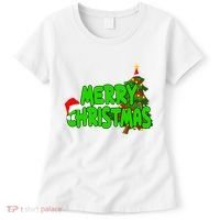 Merry Christmas Festive Holiday Women's T-Shirt thumb 0