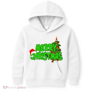 Merry Christmas Festive Holiday Kids Hoodie