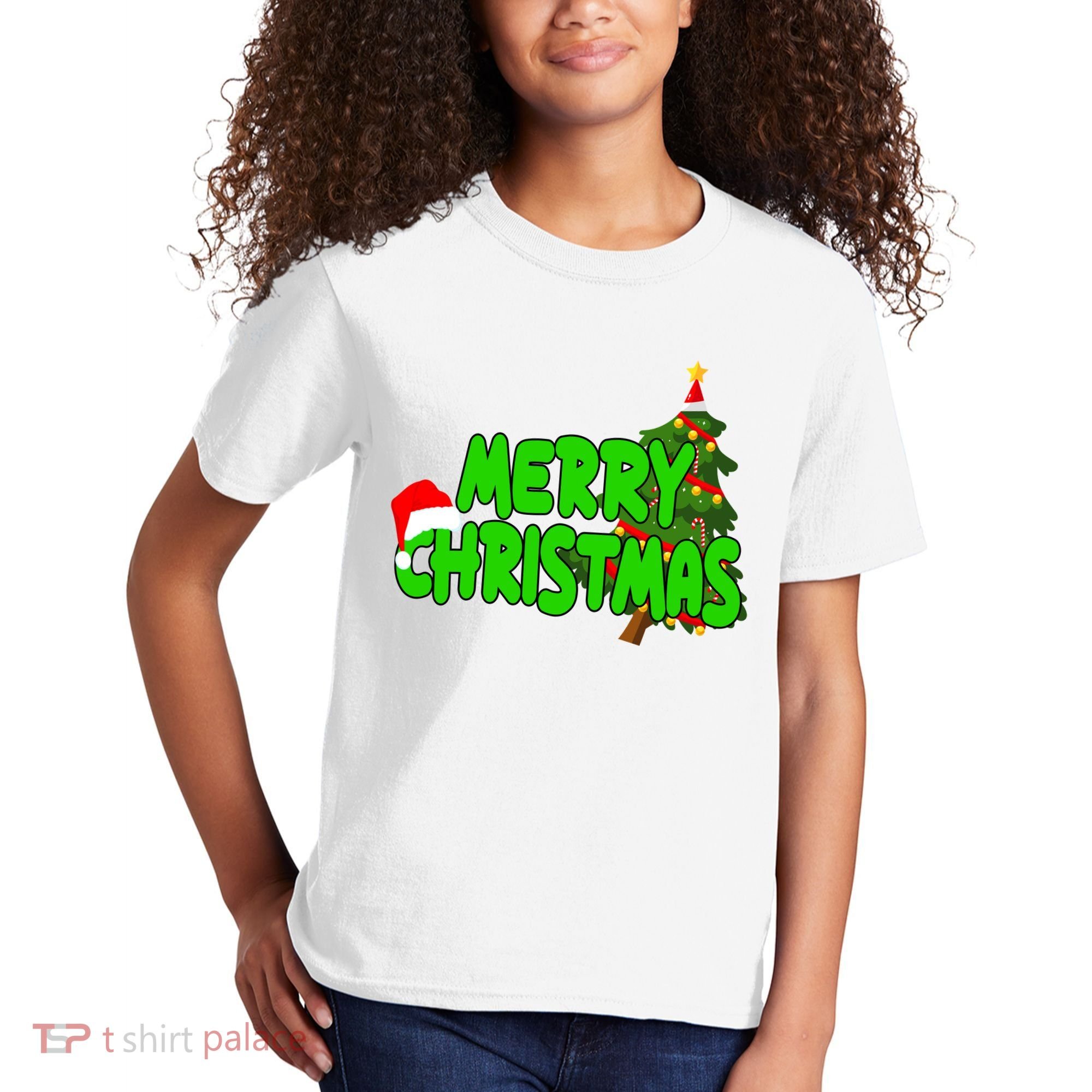 Merry Christmas Festive Holiday Kids T-Shirt