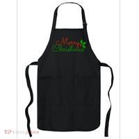 Merry Christmas Festive Logo Apron thumb 0