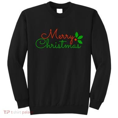 Merry Christmas Festive Logo Sweatshirt