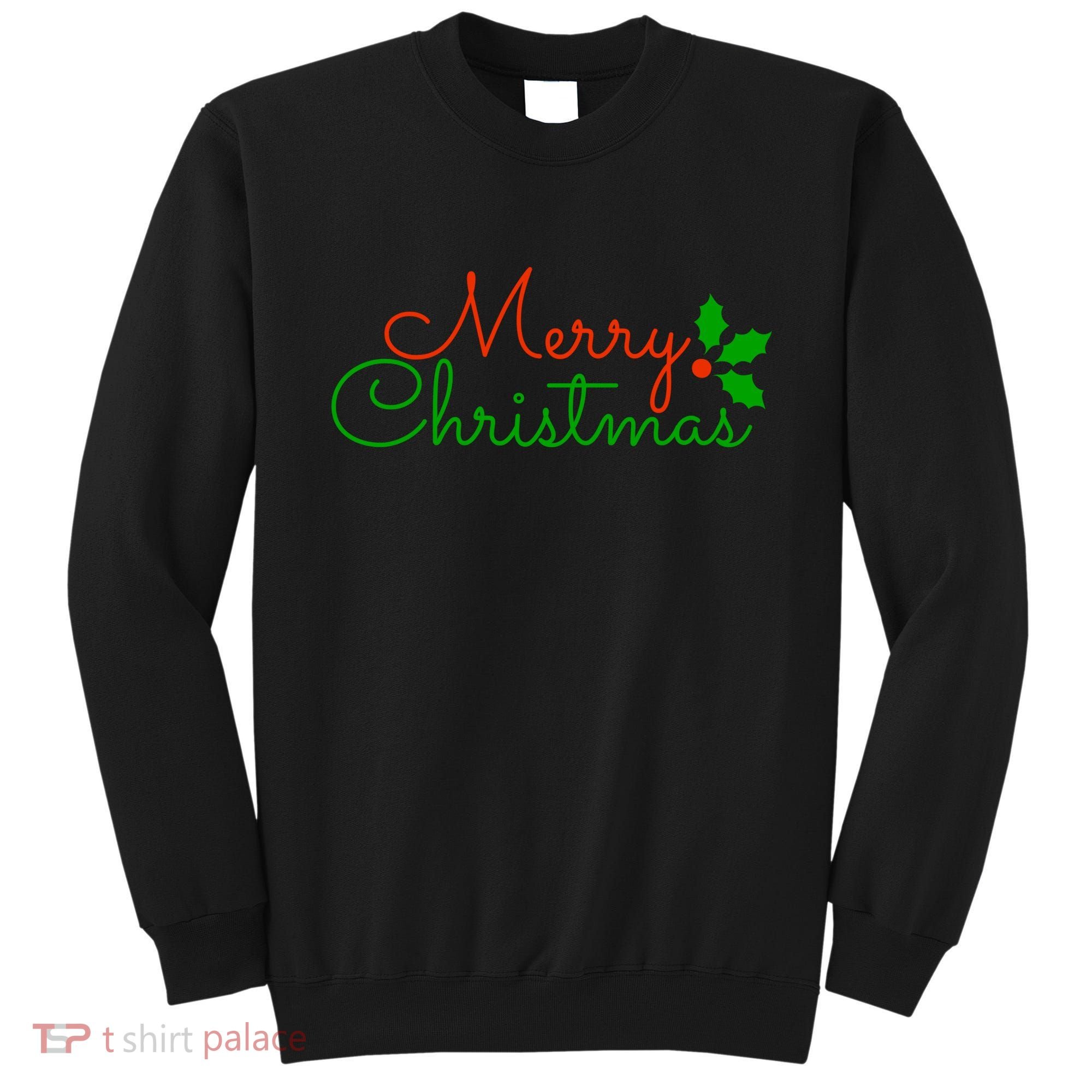 Merry Christmas Festive Logo Sweatshirt