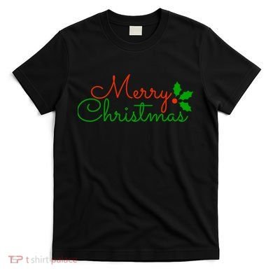 Merry Christmas Festive Logo T-Shirt