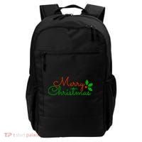 Merry Christmas Festive Logo Backpack thumb 0