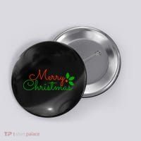 Merry Christmas Festive Logo Button thumb 0