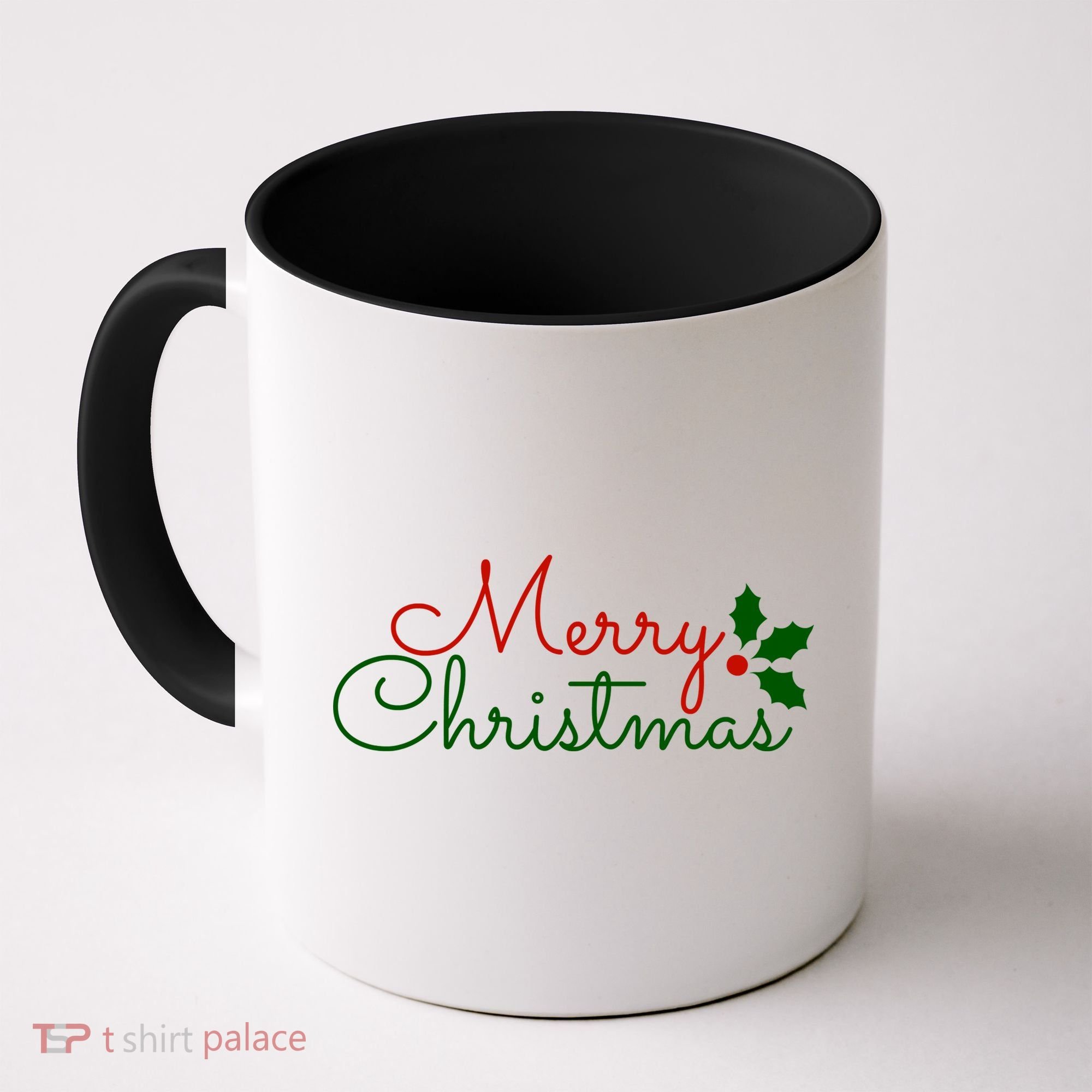 Merry Christmas Festive Logo Coffee Mug