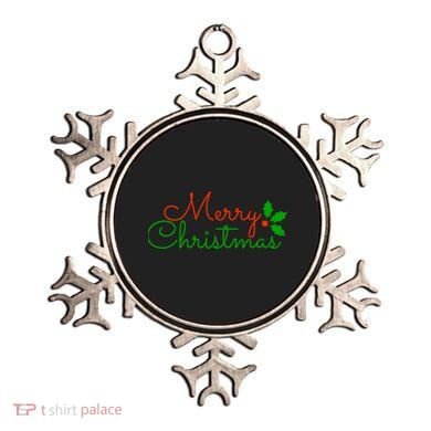 Merry Christmas Festive Logo Ornament